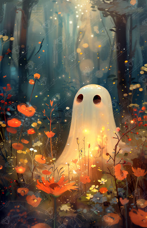 Diamond Painting Forest Spirit 20" x 31" (50.6cm x 78.7cm) / Round with 57 Colors including 2 ABs and 2 Fairy Dust Diamonds / 52,624