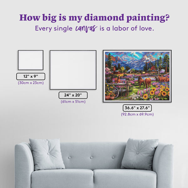 Free to Roam Diamond Painting Kit – Diamond Art Club
