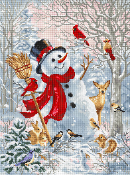 ダイヤモンドアートクラブ Frosty Forest Friend frosty-forest-friend-diamond-