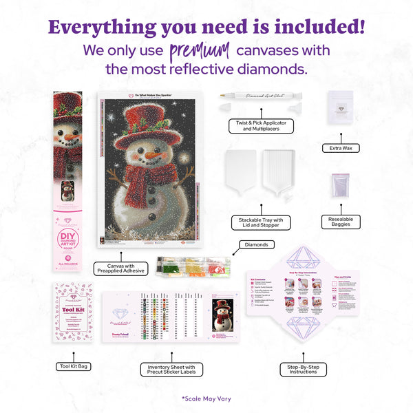 Frosty Friend – Diamond Art Club