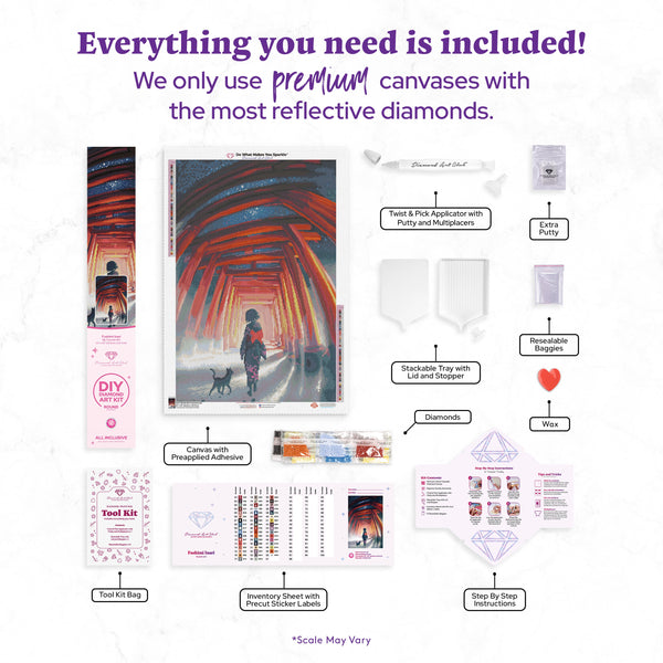Fushimi Inari Diamond Painting Kit – Diamond Art Club