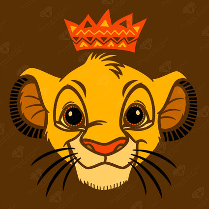 Diamond Painting Future King 13" x 13" (33cm x 33cm) / Round with 8 Colors including 1 AB and 2 Fairy Dust Diamonds / 14,400