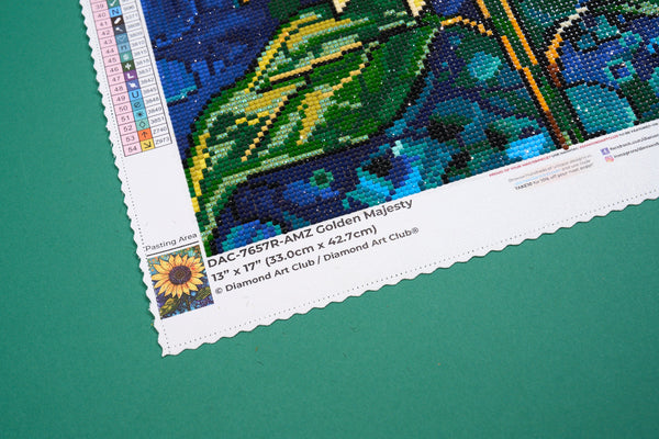 Golden Majesty Diamond Art Kit | Diamond Art Club
