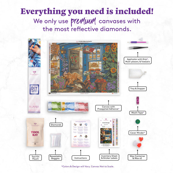 Great Escape Diamond Painting Kit – Diamond Art Club