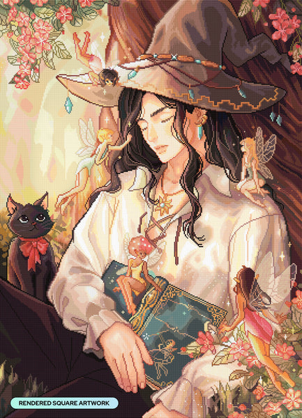 お値下げ　ダイヤモンドアートクラブ　handsome wizard handsome-wizard-diamond-art-