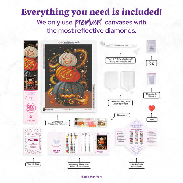 Happy Jack's Glitter Moon – Diamond Art Club