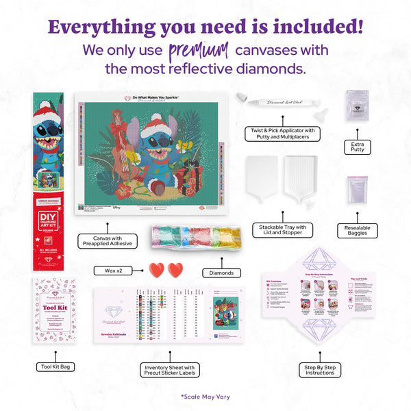 ダイヤモンドアートクラブ HAWAIIAN KALIKIMAKA Hawaiian Kalikimaka Diamond Painting Kit – Diamond Art Club