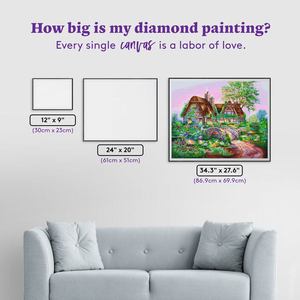 Heritage House Diamond Painting Kit – Diamond Art Club
