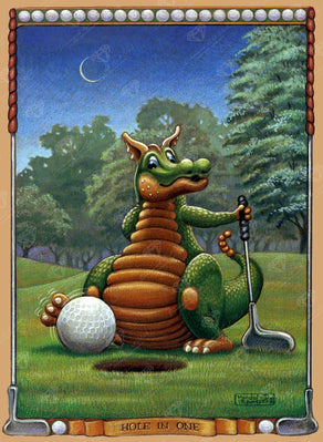 Diamond Painting Hole in One 22" x 30" (55.6cm x 75.9cm) / Round with 70 Colors including 3 ABs and 3 Fairy Dust Diamonds / 55,752