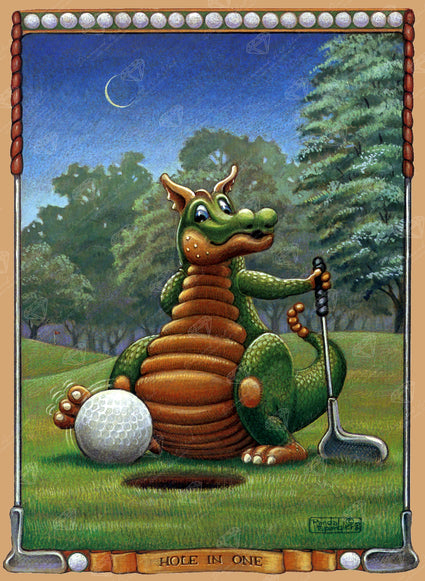 Diamond Painting Hole in One 22" x 30" (55.6cm x 75.9cm) / Round with 70 Colors including 3 ABs and 3 Fairy Dust Diamonds / 55,752