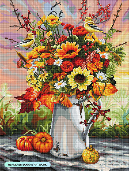 Diamond Painting In Everything Give Thanks 22" x 29" (55.8cm x 73.7cm) / Square with 59 Colors including 4 ABs / 66,304
