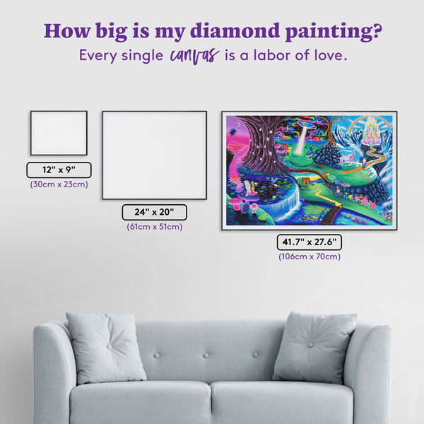 Inside a Fairy's Dream Diamond Painting Kit – Diamond Art Club