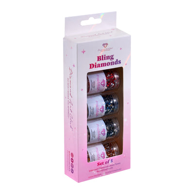 Diamond Painting Iridescent - Jewel Tones Round (Set of 5)