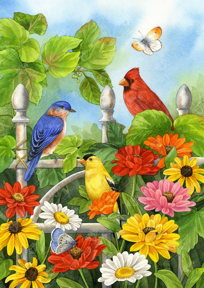 Diamond Painting Jewels of the Summer 22" x 31" (55.6cm x 78.7cm) / Round with 66 Colors including 3 ABs and 5 Fairy Dust Diamonds / 57,772