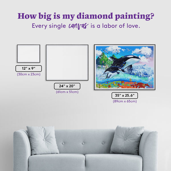 ダイヤモンドアートクラブ Jumping Orcas jumping-orcas-diamond-art-