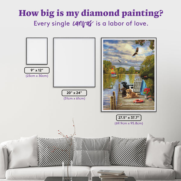 Lake Dogs – Diamond Art Club