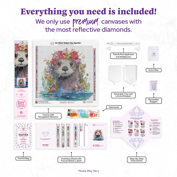 Lazy Days Diamond Painting Kit – Diamond Art Club