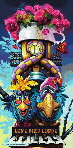 DAC ダイヤモンドアートクラブ Love Bird Lodge love-bird-lodge-diamond-art-