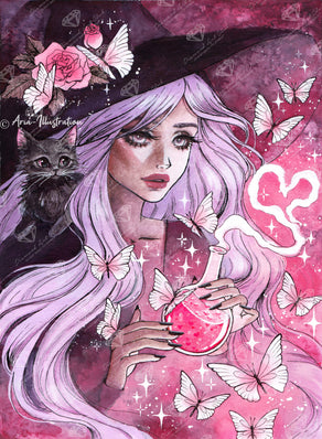 Diamond Painting Love Potion 22" x 30" (55.8cm x 75.9cm) / Square with 49 Colors including 2 ABs and 3 Fairy Dust Diamonds / 68,320