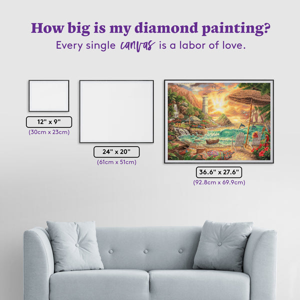 Love the Beach – Diamond Art Club