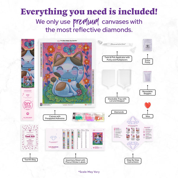 Lucky Manekineko – Diamond Art Club