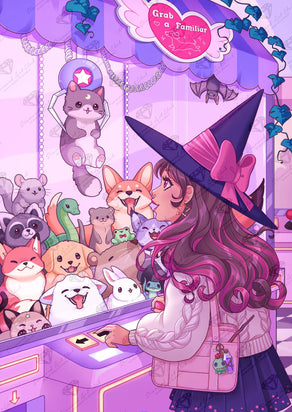 Diamond Painting Magic Arcades 22" x 31" (55.8cm x 78.7cm) / Round with 66 Colors including 2 ABs and 2 Iridescent Diamonds and 2 Fairy Dust Diamonds and 1 Special Diamond / 55,795