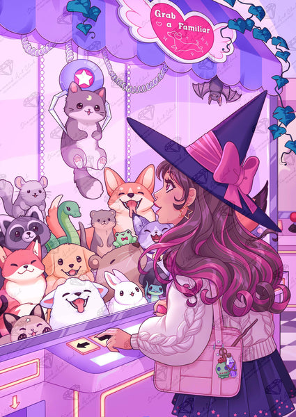 Diamond Painting Magic Arcades 22" x 31" (55.8cm x 78.7cm) / Round with 66 Colors including 2 ABs and 2 Iridescent Diamonds and 2 Fairy Dust Diamonds and 1 Special Diamond / 55,795