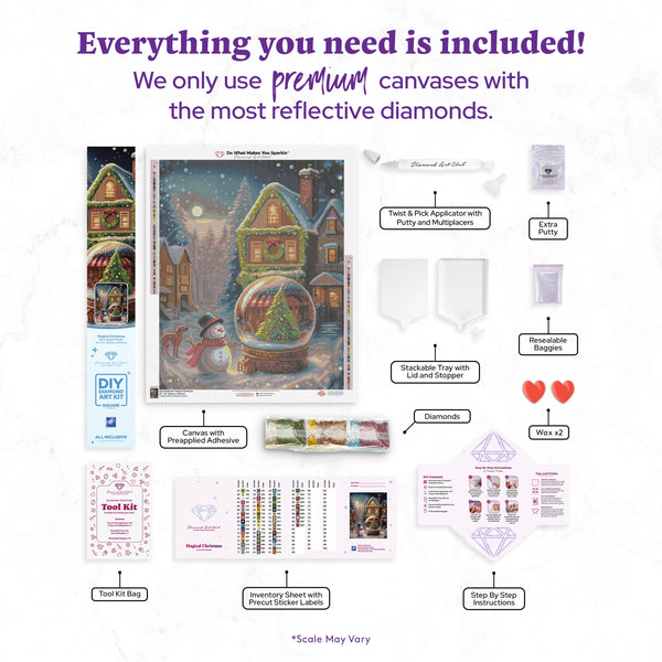 その他 Magical Christmas Diamond Art Kit Magical Christmas – Diamond Art Club