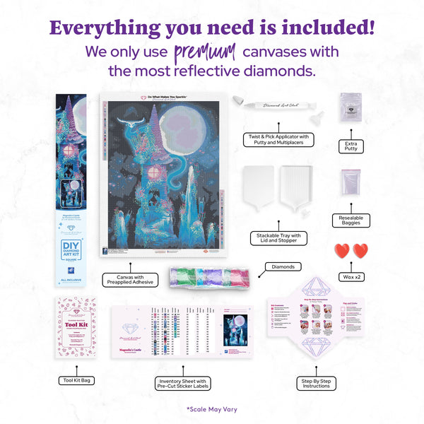 ダイヤモンドアートクラブ Elven Castle Elven Castle – Diamond Art Club