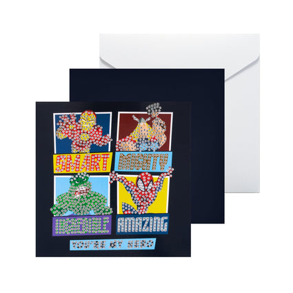 Diamond Painting Marvel™ DIY Cards (3-Pack) 5.9" x 5.9" (15cm x 15cm) / Round