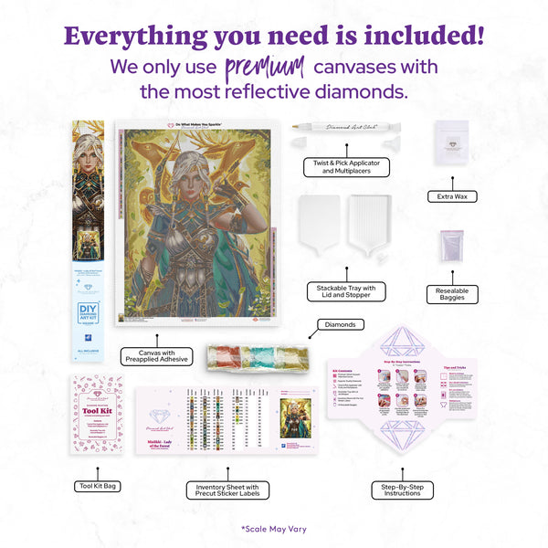 Mielikki - Lady of the Forest – Diamond Art Club