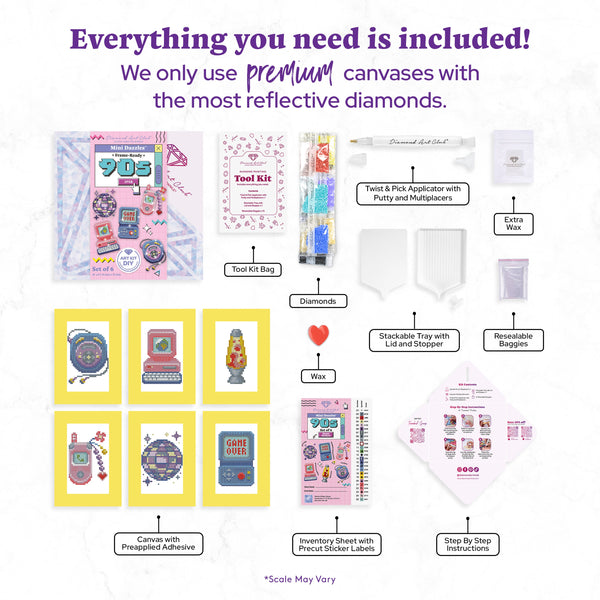 Mini Dazzles™ - 90s – Diamond Art Club