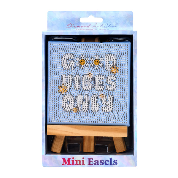 special 50s can't bust'em オールインワン　アートピース Mini Easels - Good Vibes Only – Diamond Art Club