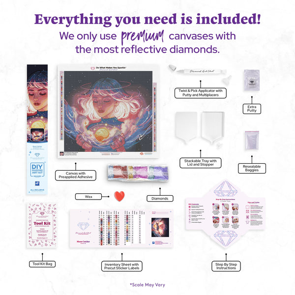 その他 Diamond Art Club \"Moon Catcher\" Moon Catcher – Diamond Art Club