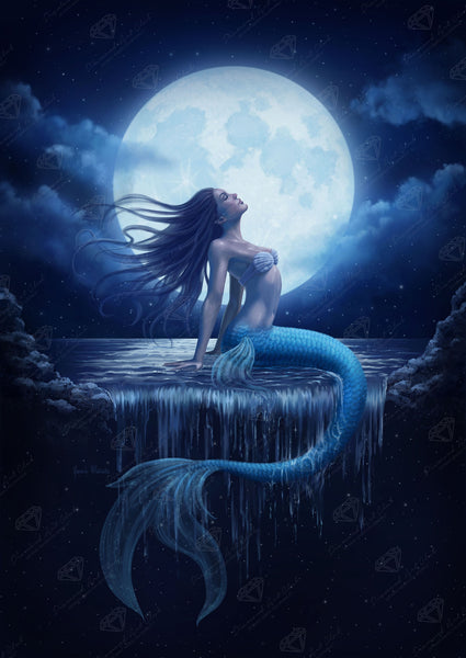 Moon Diamond Painting Kit – Diamond Art Club