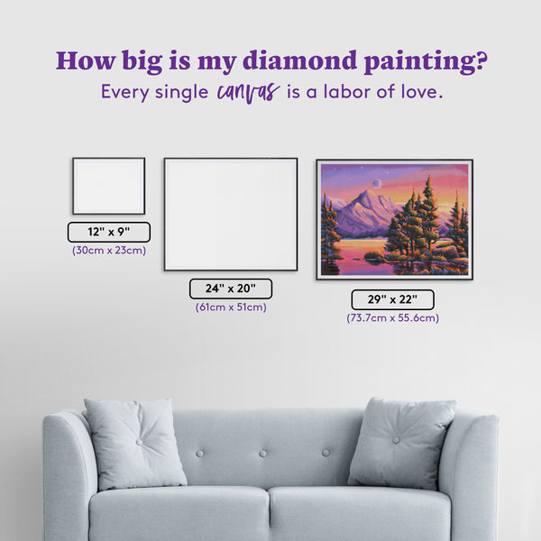 ダイヤモンドアートクラブ Morning Moon morning-moon-diamond-art-