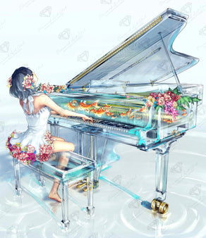 Diamond Painting My Inner Sanctuary 25.6" x 31.9" (70cm x 81cm) / Square with 59 Colors including 3 ABs and 3 Fairy Dust Diamonds / 91,325