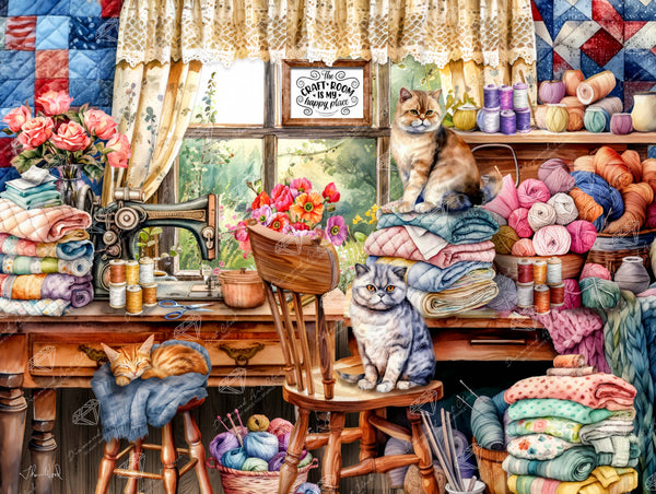 My Sewing Room Diamond Painting Kit – Diamond Art Club