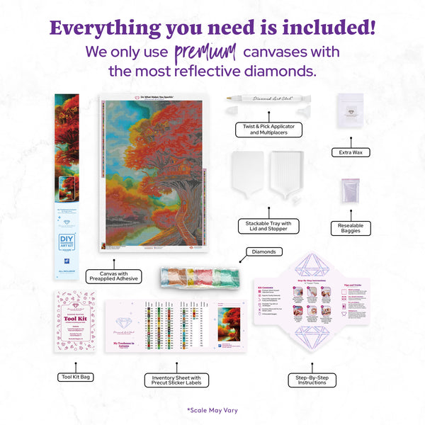 My Treehouse in Autumn – Diamond Art Club