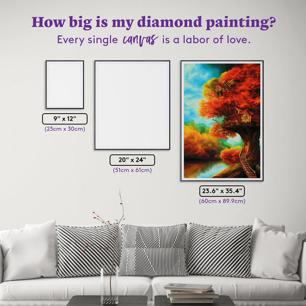 My Treehouse in Autumn – Diamond Art Club