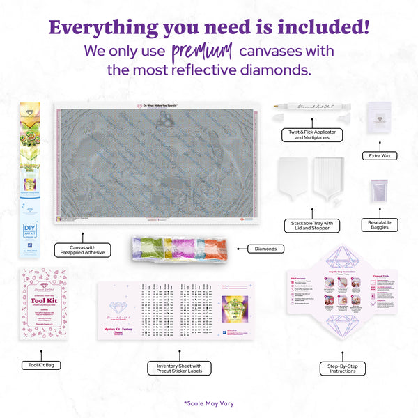 Mystery Kit #118 - Fantasy (Items) – Diamond Art Club