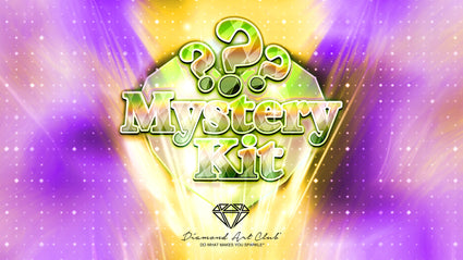 Diamond Painting Mystery Kit #118 - Fantasy (Items) 45.7" x 25.6" (115.7cm x 65cm) / Square With 100 Colors Including 5 ABs and 1 Iridescent Diamond and 4 Fairy Dust Diamonds / 121,365