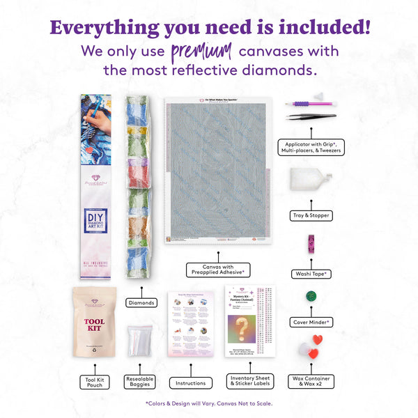Mystery Kit #40 - Fantasy (Animal) – Diamond Art Club