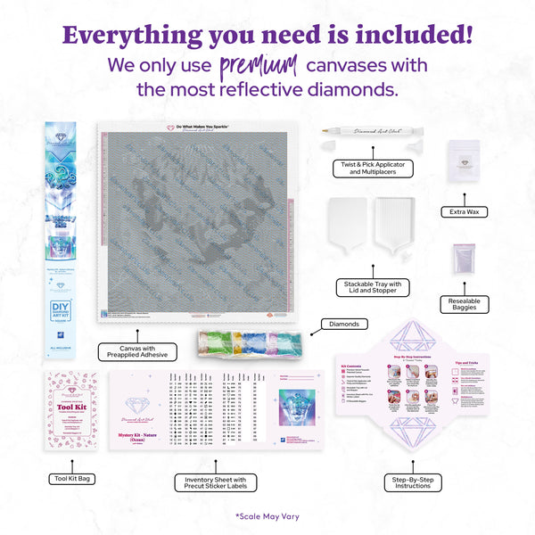 Mystery Kit #79 - Nature (Ocean) – Diamond Art Club