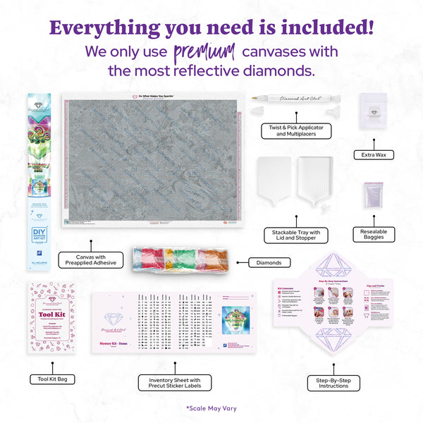 ちとさん専用★ダイヤモンドアートクラブ DAC Mystery Kit #86 Mystery Kit #86 - Items – Diamond Art Club