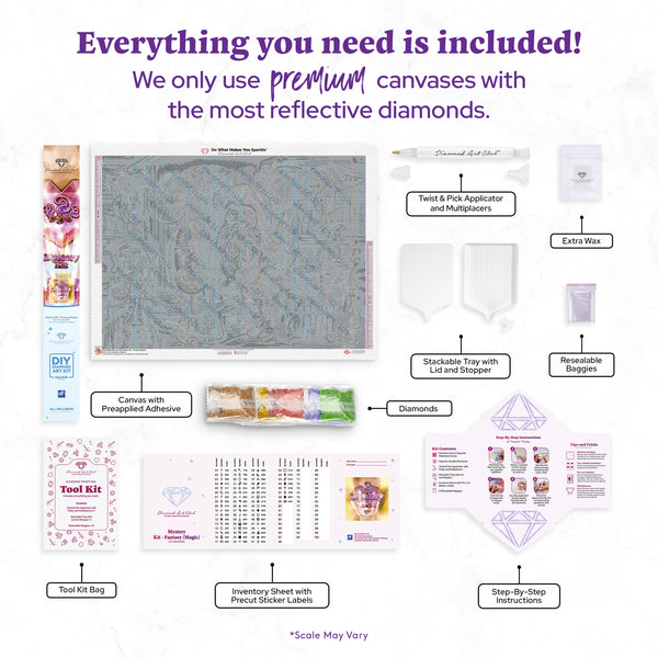 Mystery Kit #88 - Fantasy (Magic) – Diamond Art Club