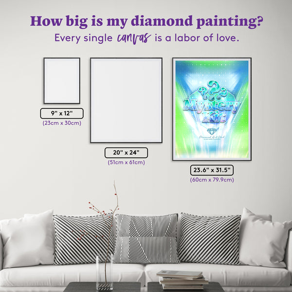 ダイヤモンドアートクラブ　Mystery Kit - Interior Mystery Kit #98 - Interior – Diamond Art Club