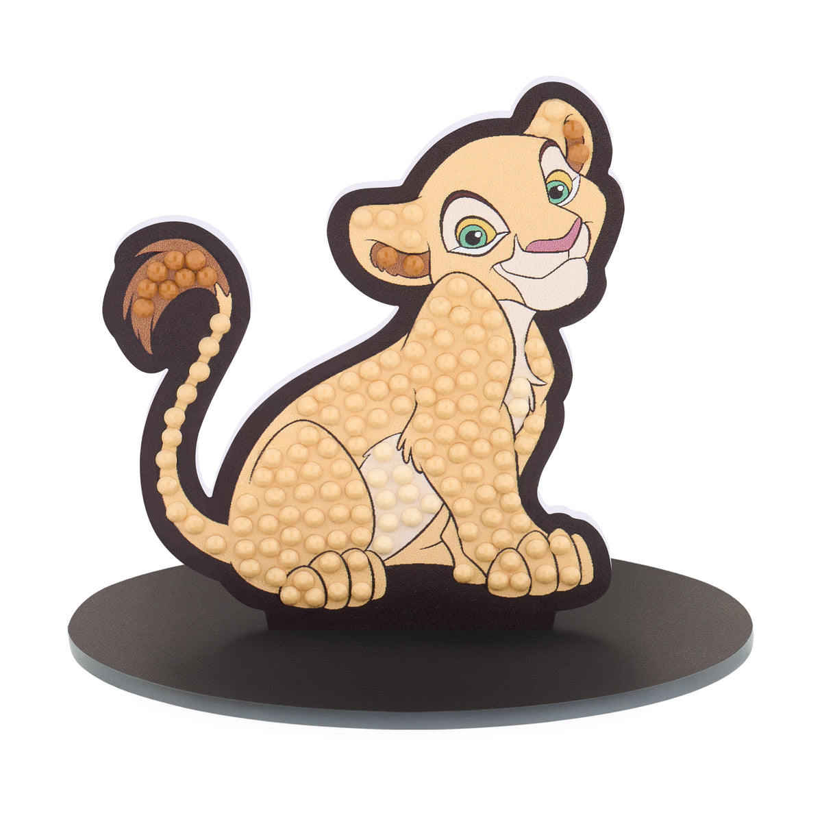 Diamond Painting Nala - Sparkle Pals™ 2.6" x 3" (6.8cm x 7.8cm) / Round with 3 Colors / 155