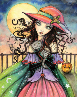Diamond Painting One Halloween 22" x 28″ (56cm x 71cm) / Square with 65 Colors including 4 ABs / 62,101