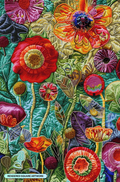 ダイヤモンドアートクラブ『Our Wild Garden』 Our Wild Garden Diamond Painting Kit – Diamond Art Club